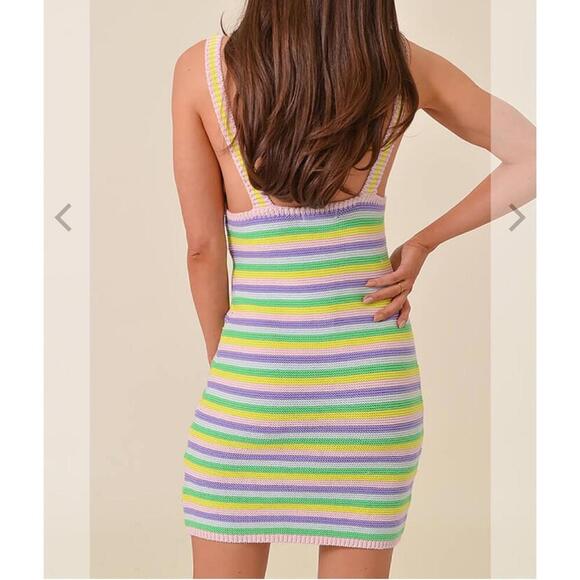 NWT Steve Madden Kristen Crochet Dress - Picture 3 of 6